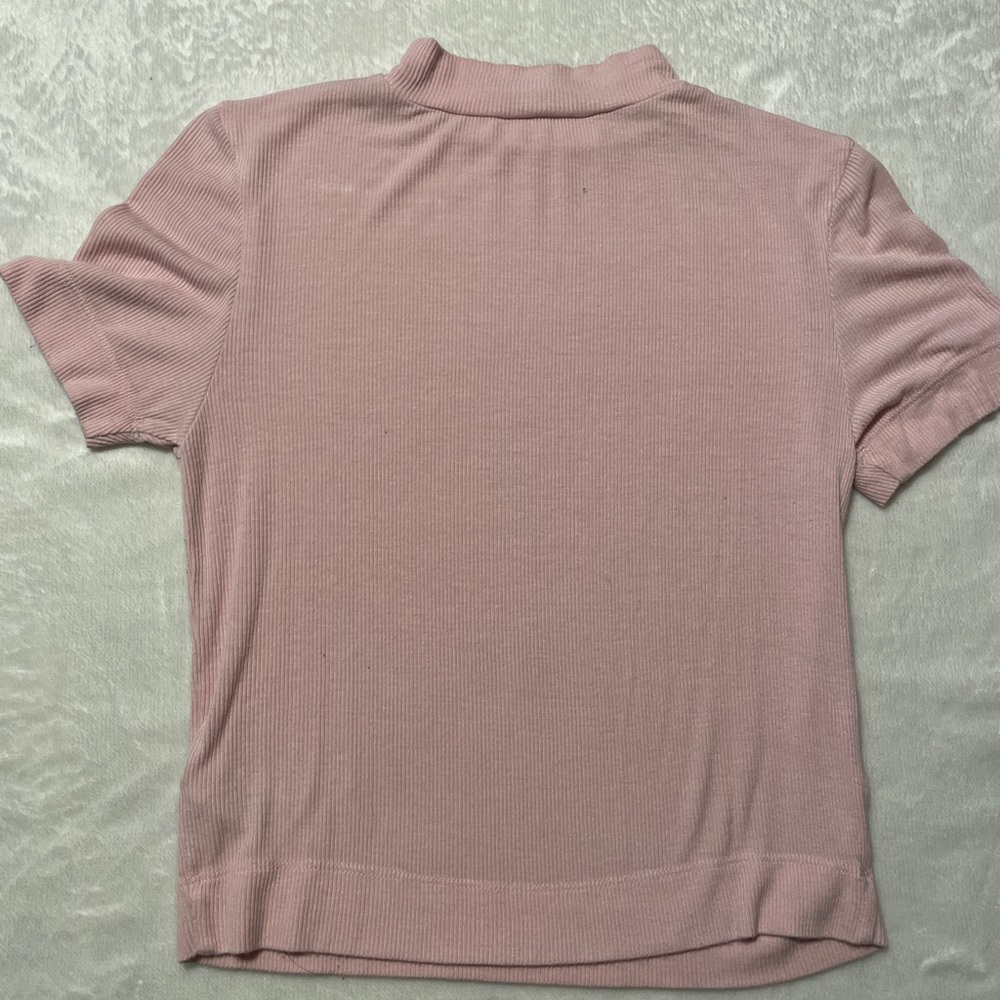Large Pink Croptop